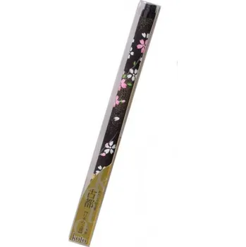 Japonské kaligrafické pero KOTO Pink Flowers černé 17,6 cm
