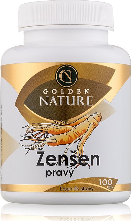 Golden Nature Ženšen pravý 100 cps.