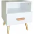 Noční stolek Modern Home Ella bílý