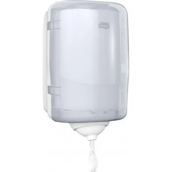 Zásobník na papírové ručníky TORK REFLEX MINI zásobník střed. rolí, bílý, 473177