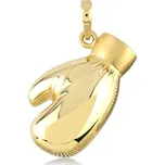 Lillian Vassago Zlatý přívěsek boxovací rukavice LLV01-GP017