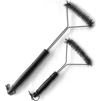 Grilovací nářadí BBQ KARTÁČ NA GRILY SADA 2 KS