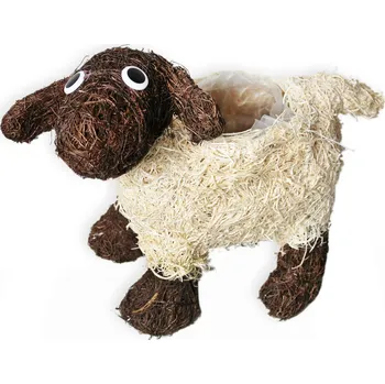 Květináč Beránek proutí obal 27cm natural (791990)