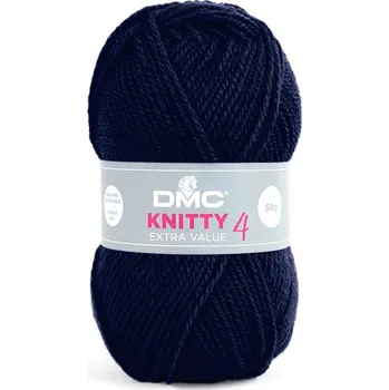 Příze Příze KNITTY 4 50g, tmavě modrá - odstín 971