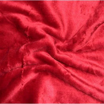 Prostěradlo Apex Mikroplyšové červené prostěradlo Perfect 180×200 +25 cm Barva: Červená, rozměr: 180x200cm