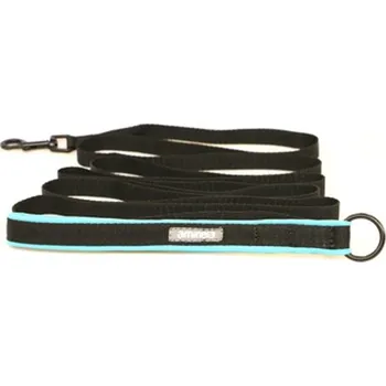 Vodítko pro psa Aminela Sport & City L 10 m tyrkysové/černé