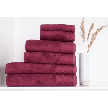 Ručník Matějovský Ručník PANAMA VÍNOVÁ velikost: 50/100 cm