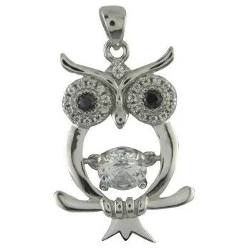 Přívěsek Stříbrný přívěsek s kamenem