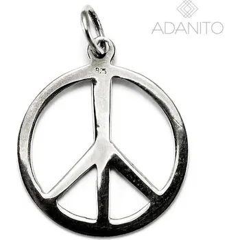 Přívěsek Stříbrný přívěsek Peace