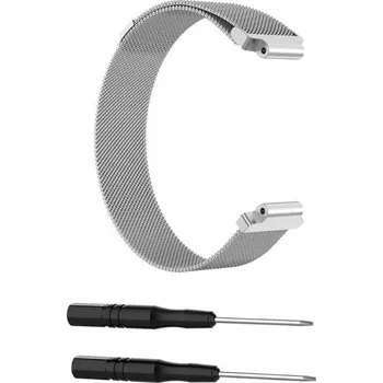 Milánský tah stříbrný velikost S pro Garmin Forerunner