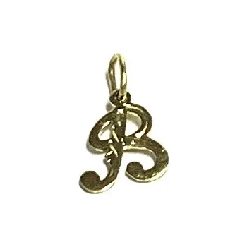 Šperk Zlatnictví U Kostela Zlaté přívěsky - písmenka abecedy 2062 11 mm B 710-15286108