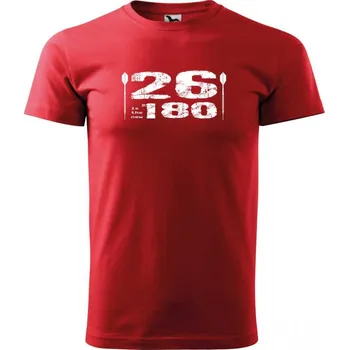 Malfini Triko s potiskem - 26 - red - XL