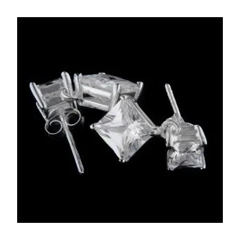 Náušnice Stříbrné náušnice na puzetu