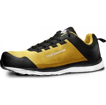 Pracovní oblečení Bezpečnostní polobotka TO WORK FOR SUPER SET YELLOW S1P ESD, žlutá 0201056899