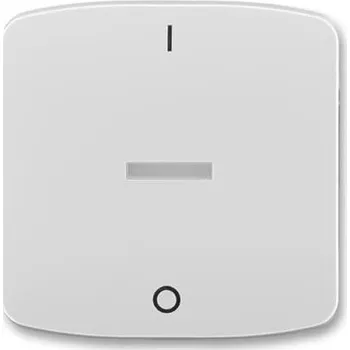 vypínač ABB TANGO Ovladač 3558A-A655 S spínače jednoduchý, s průzorem, pro řazení 2S, šedá 3558A-A655 S