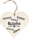 Bohemia Gifts Dekorační dřevěné srdce…