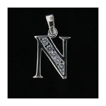 Přívěsek Stříbrný přívěsek písmeno