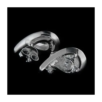 Náušnice Stříbrné náušnice na puzetu