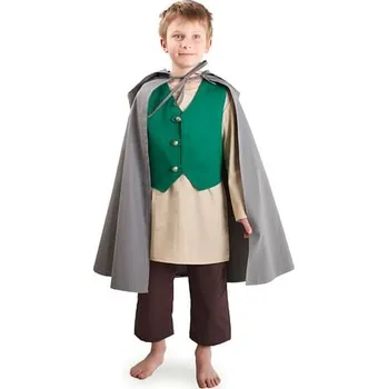 imago Dětský plášť Hobit, šedý, velikost 122/128