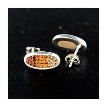 Náušnice Stříbrné náušnice na puzetu