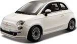 Bburago Fiat 500 2007 1:24 bílé