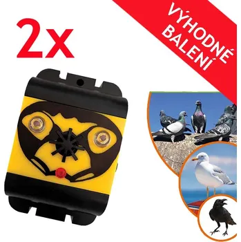 Odpuzovač zvířat Deminas | DVOJBALENÍ - Odpuzovač ptáků s modrým světlem