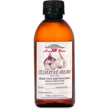 Aromka Brno Česnekové aroma 70% 260ml Balení litry: 260 ml