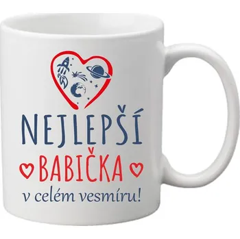 Sada nádobí Hrnek - Nejlepší babička v celém vesmíru!