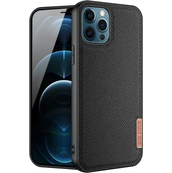 Pouzdro na mobilní telefon Dux Ducis nylonový ochranný kryt pro iPhone 12 Pro Max - černý
