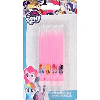 Dortová svíčka Modecor Narozeninové svíčky - My little Pony - 4ks