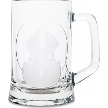 Sklenice Pivní půllitr s uchem - KONTRABAS
