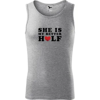 Pánské tílko Pánské tílko Malfini Core She is my better half