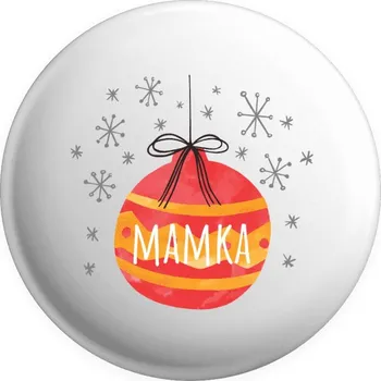 Placka Vánoční ozdoba - mamka