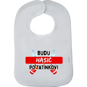Bryndák Dětský bryndák New Baby Budu hasič po tatínkovi