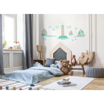 Samolepící dekorace Na moři - samolepka na zeď