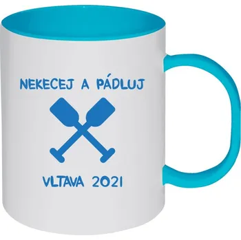 Hrnek 330 ml - plastový Nekecej a pádluj