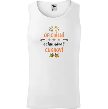 Pánské tílko Pánské vánoční tílko Oficiální ochutnávač cukroví