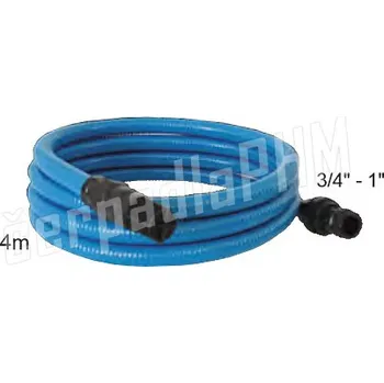 Příslušenství k čerpadlu Sací hadice PVC DN 19 / 4m - závit 3/4"