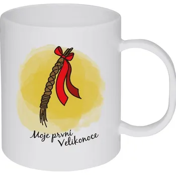 Velikonoční hrnek Moje první Velikonoce - pomlázka