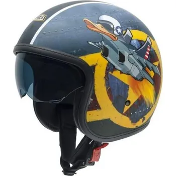 Helma na motorku Otevřená motocyklová přilba NZI Rolling 4 DUCK Velikost: XL