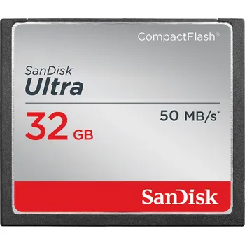 Paměťová karta SanDisk Ultra CompactFlash 32 GB (SDCFHS-032G-G46)