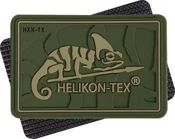 Nášivka Helikon-Tex Velcro plastová zelená