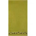 DARRÉ Bavlněná osuška Příšerky - zelená Velikost: ručníček 30 x 50