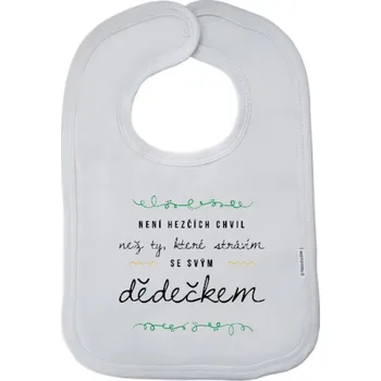 Bryndák Dětský bryndák New Baby Není hezčích chvil, než ty, které strávím se svým dědečkem