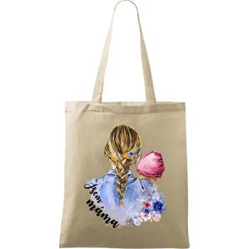 Látková taška Jsem máma - holčička