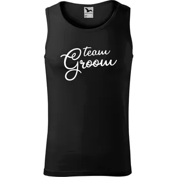 Pánské tílko Pánské tílko Malfini Core Team Groom - nápis