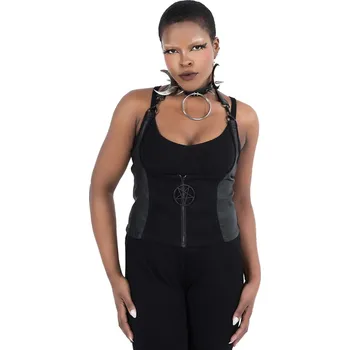 Korzet korzet dámský KILLSTAR - Wasteland - Black - S