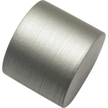 Garnýž Kira koncová krytka Ø 19 mm stříbrná