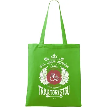 Látková taška Byl jsem jedním z davu, ale pak jsem se stal traktoristou