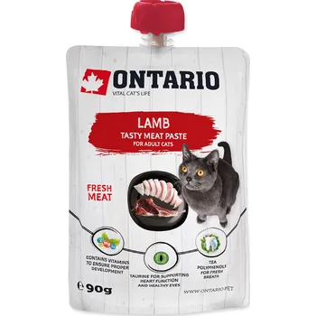 Krmivo pro kočku Ontario Lamb Fresh Meat Paste 90 g